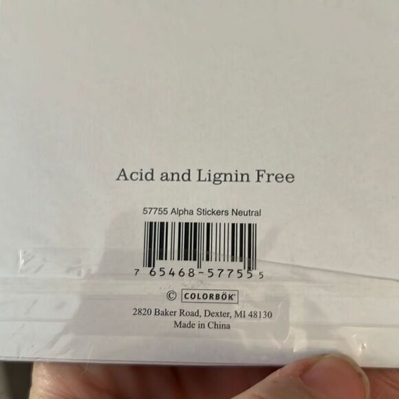 Scrapbooking Delight: Kaiser Rub Ons, Foil ABC Stickers, and More! - Picture 7 of 8